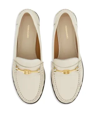 Ferragamo ニューバラ ローファー - ホワイト - サムネイル4