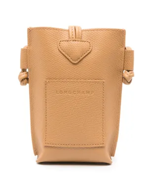 Longchamp Le Roseau スマホケース ブラウン - サムネイル2