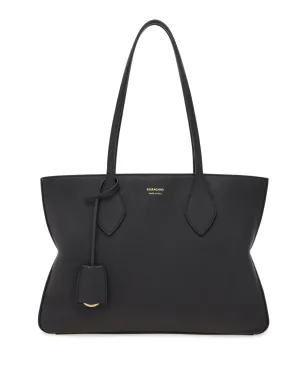 Ferragamo ジップ付き トートバッグ - ブラック - サムネイル1