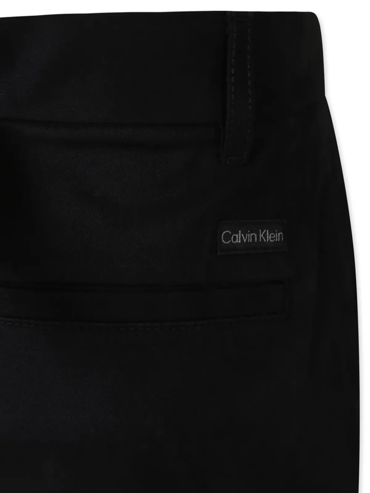 Calvin Klein Kids ロゴアップリケパンツ - 画像3