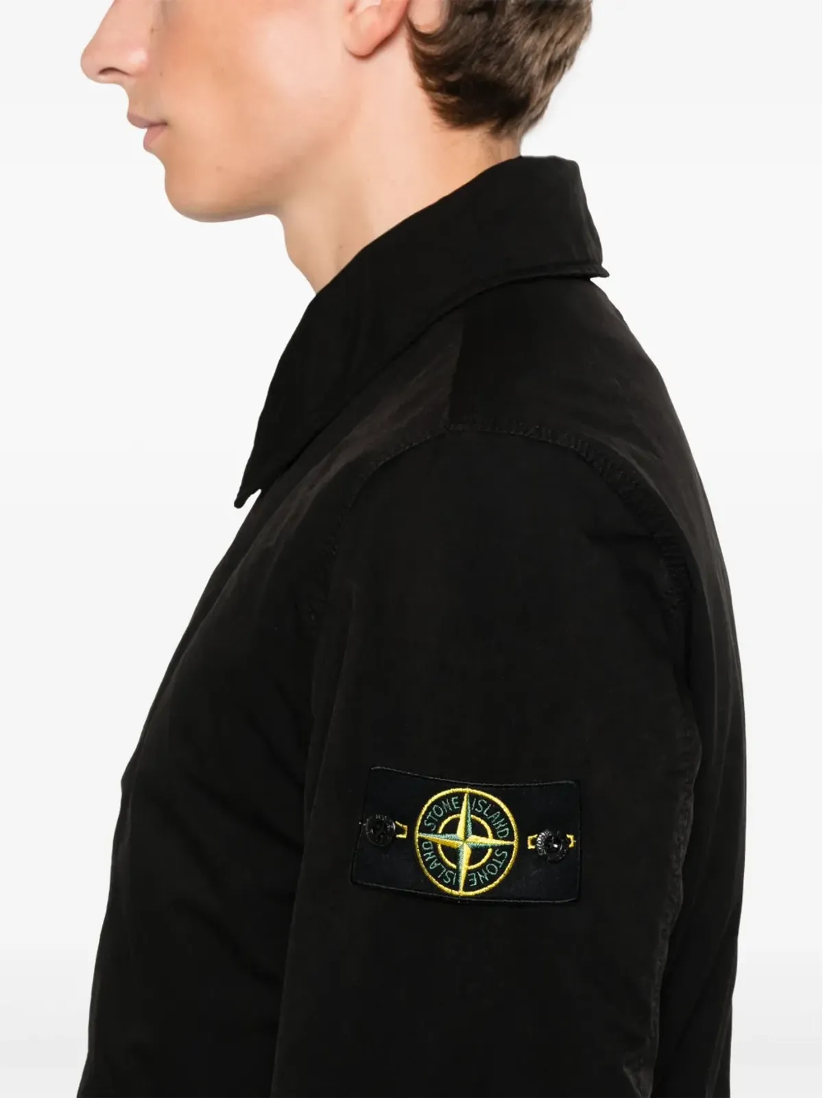 Stone Island David-TCジャケット ブラック - 画像5