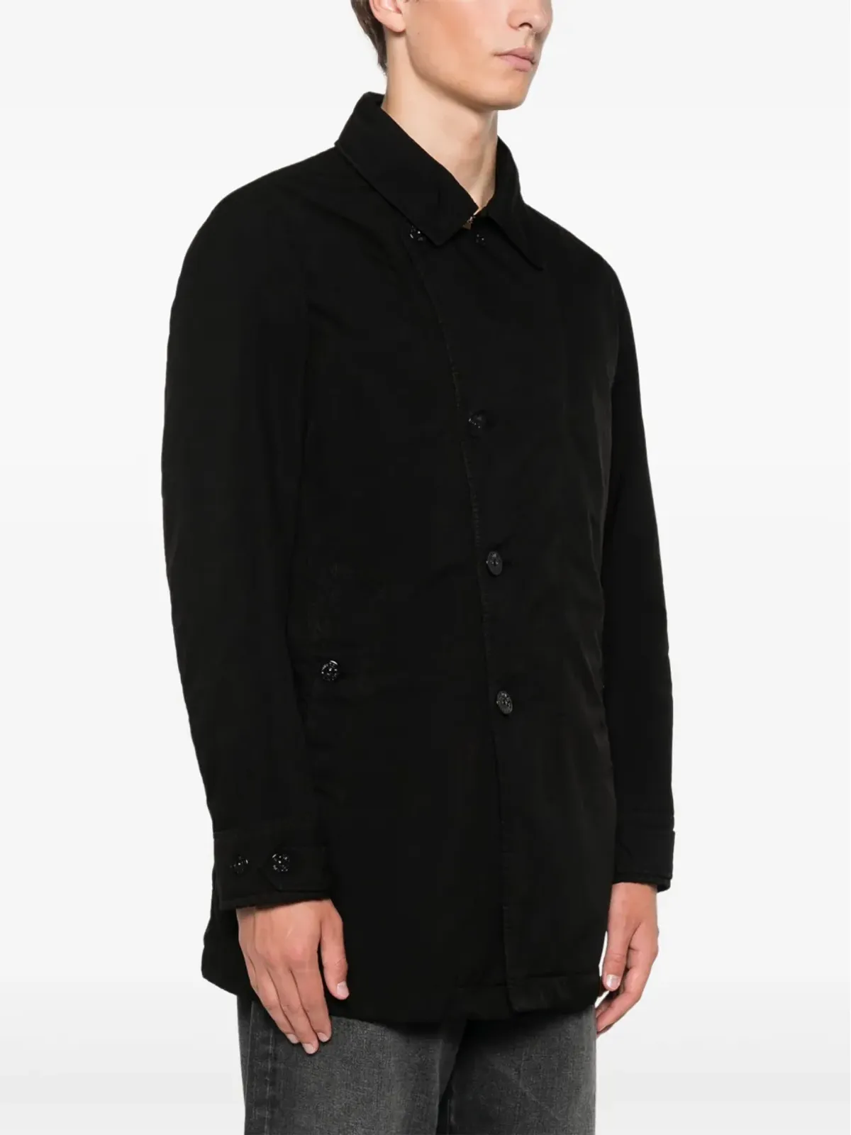 Stone Island David-TCジャケット ブラック - 画像3