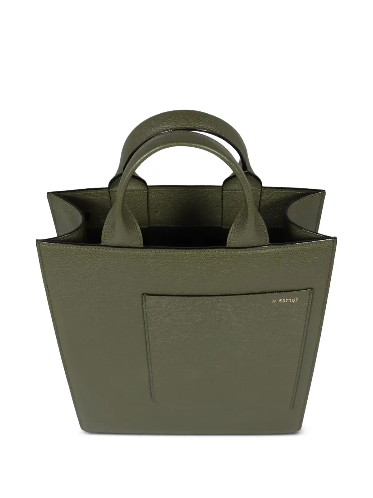 Valextra ミニ Boxy トートバッグ - 画像4