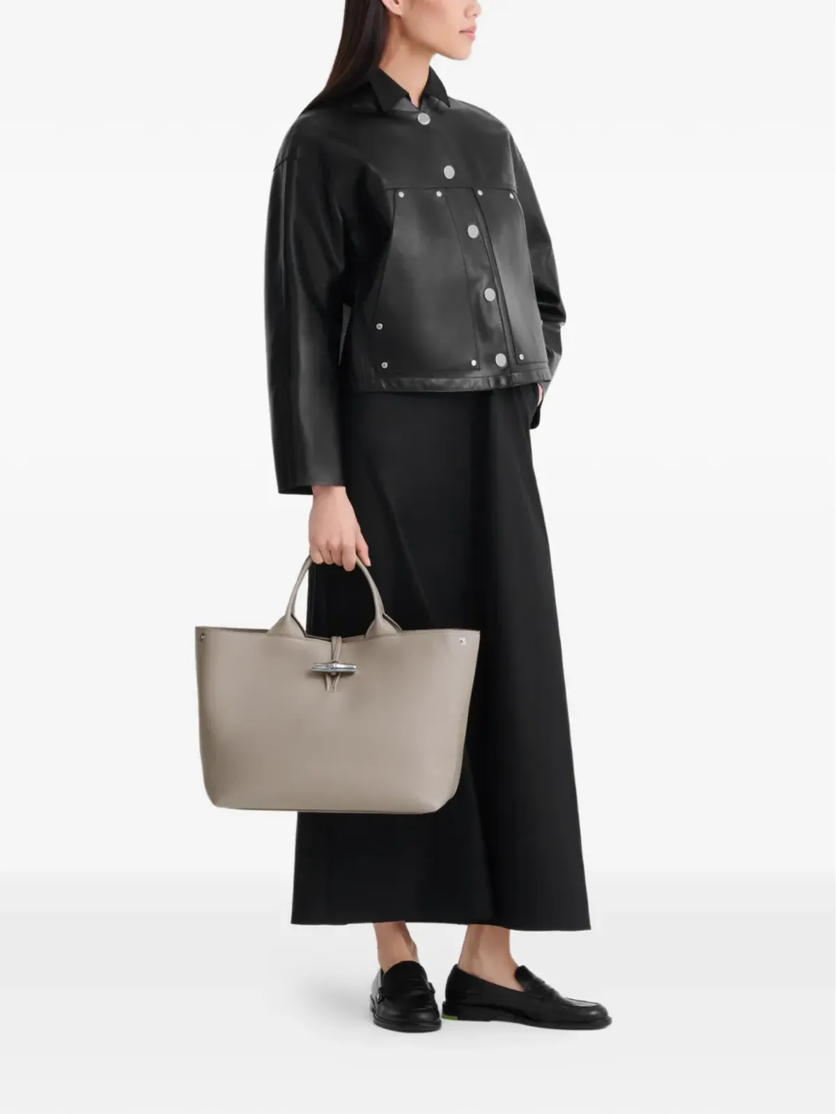 Longchamp L Le Roseau トートバッグ - 画像2