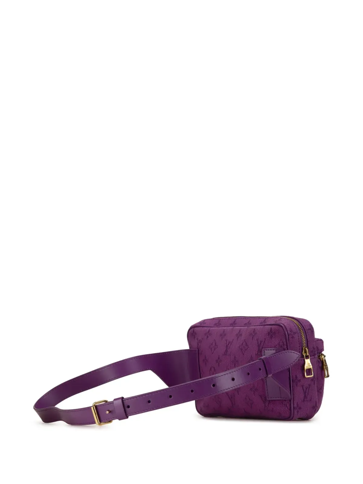 Louis Vuitton ビンテージ 2019年 モノグラム デニム アウトドア ベルトバッグ - パープル - 画像3