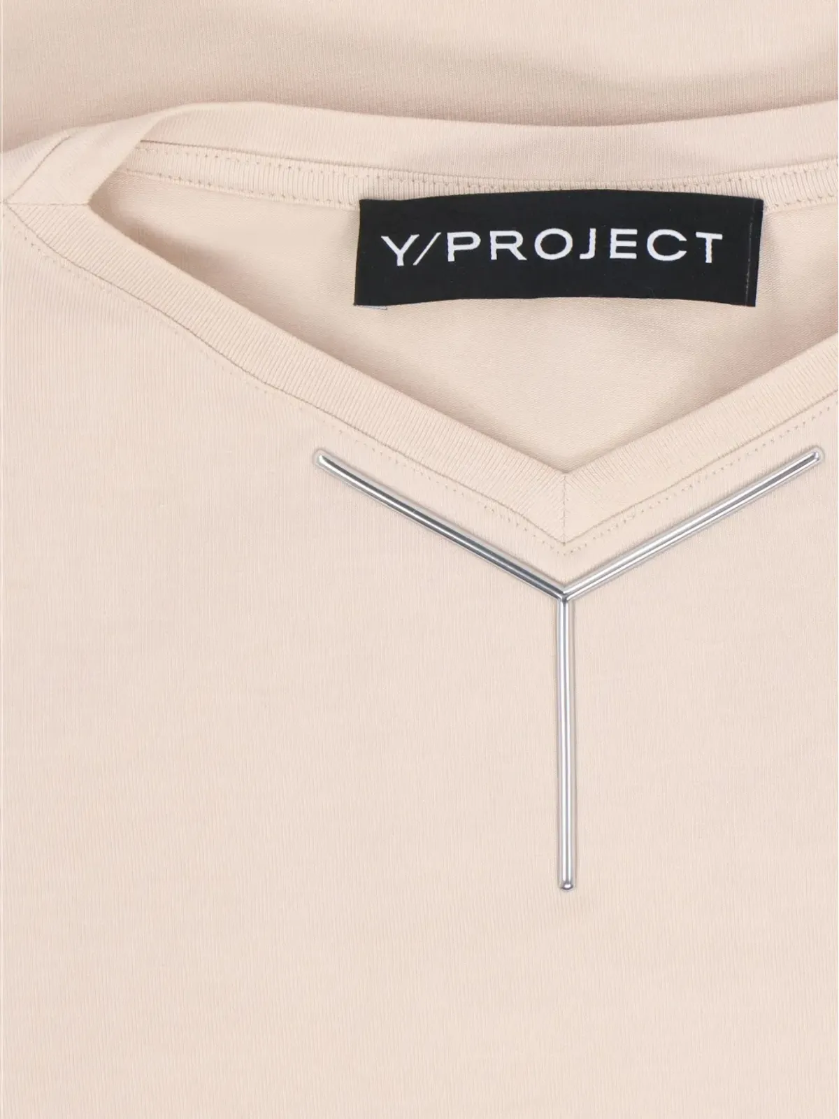 Y/Project ロゴアップリケTシャツ - 画像3