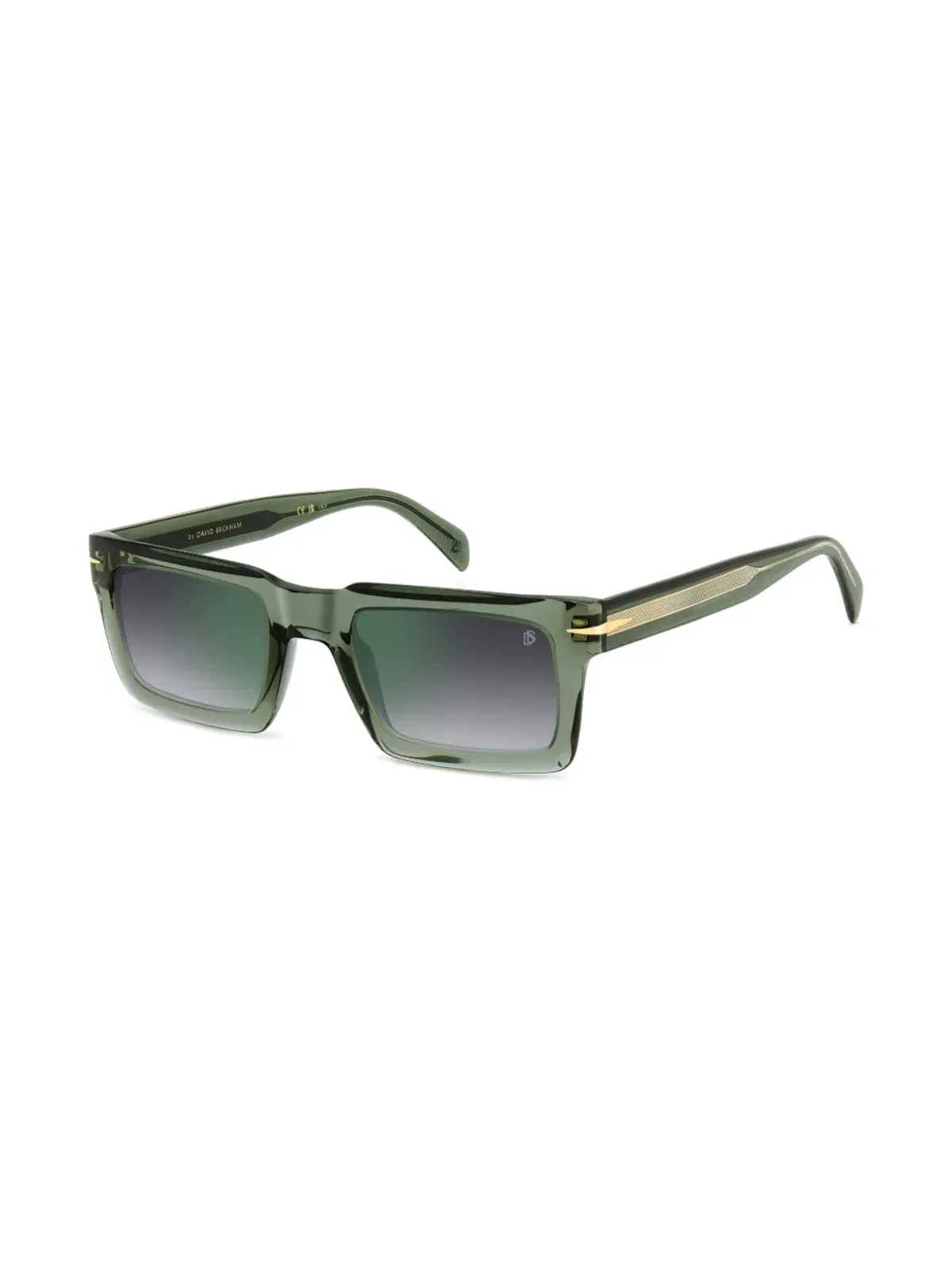 Eyewear by David Beckham 長方形フレームサングラス - 画像2