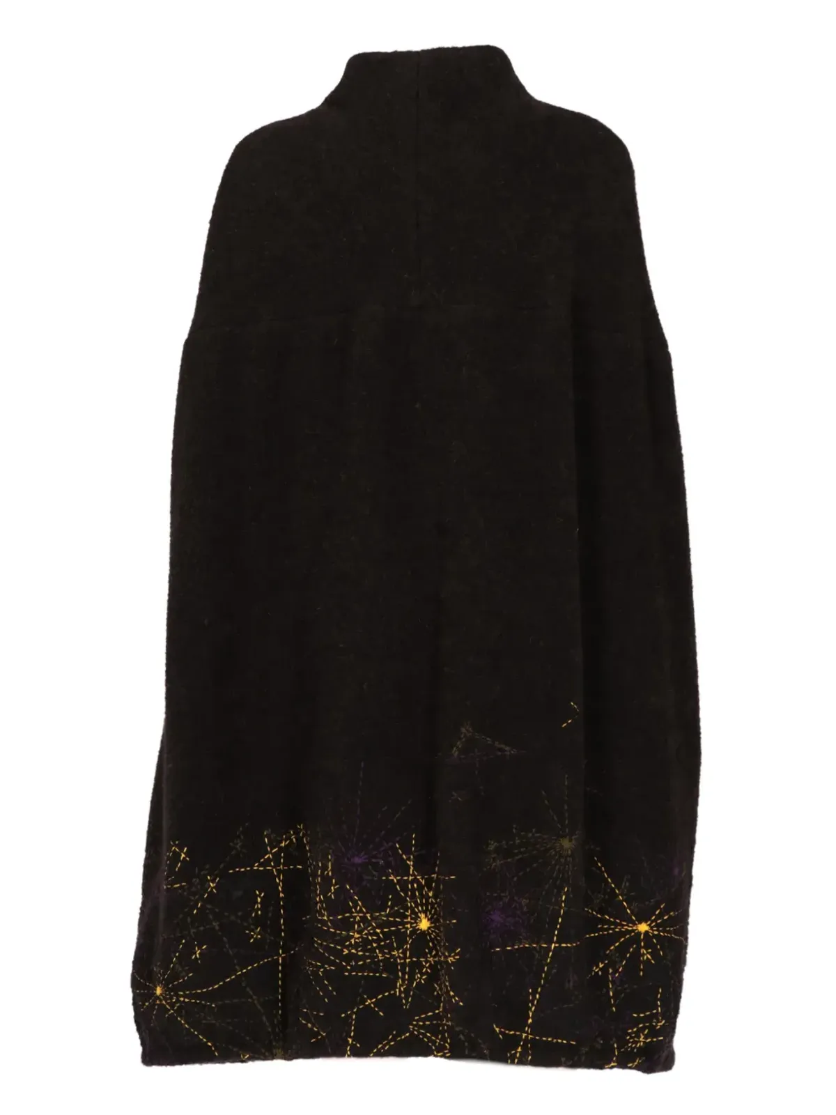 Dries Van Noten ビンテージ 1990年代刺繍ケープ - 画像2