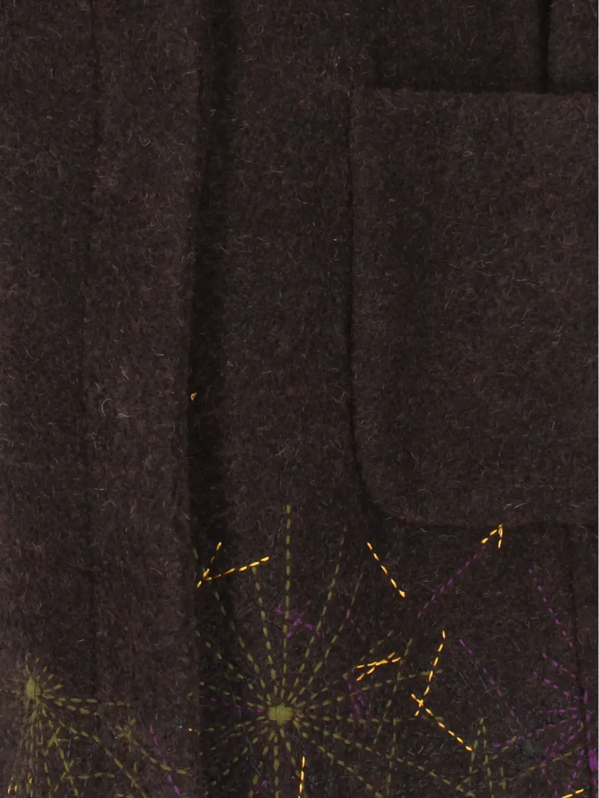 Dries Van Noten ビンテージ 1990年代刺繍ケープ - 画像3