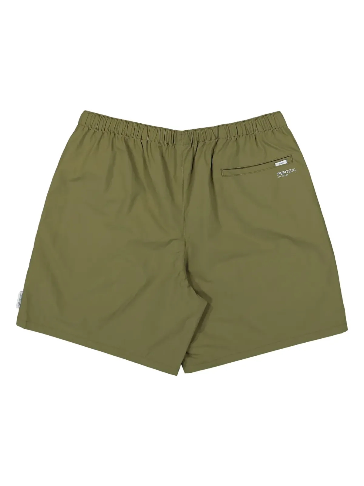 WTAPS エラスティックロゴプリント ショーツ - グリーン - 画像2