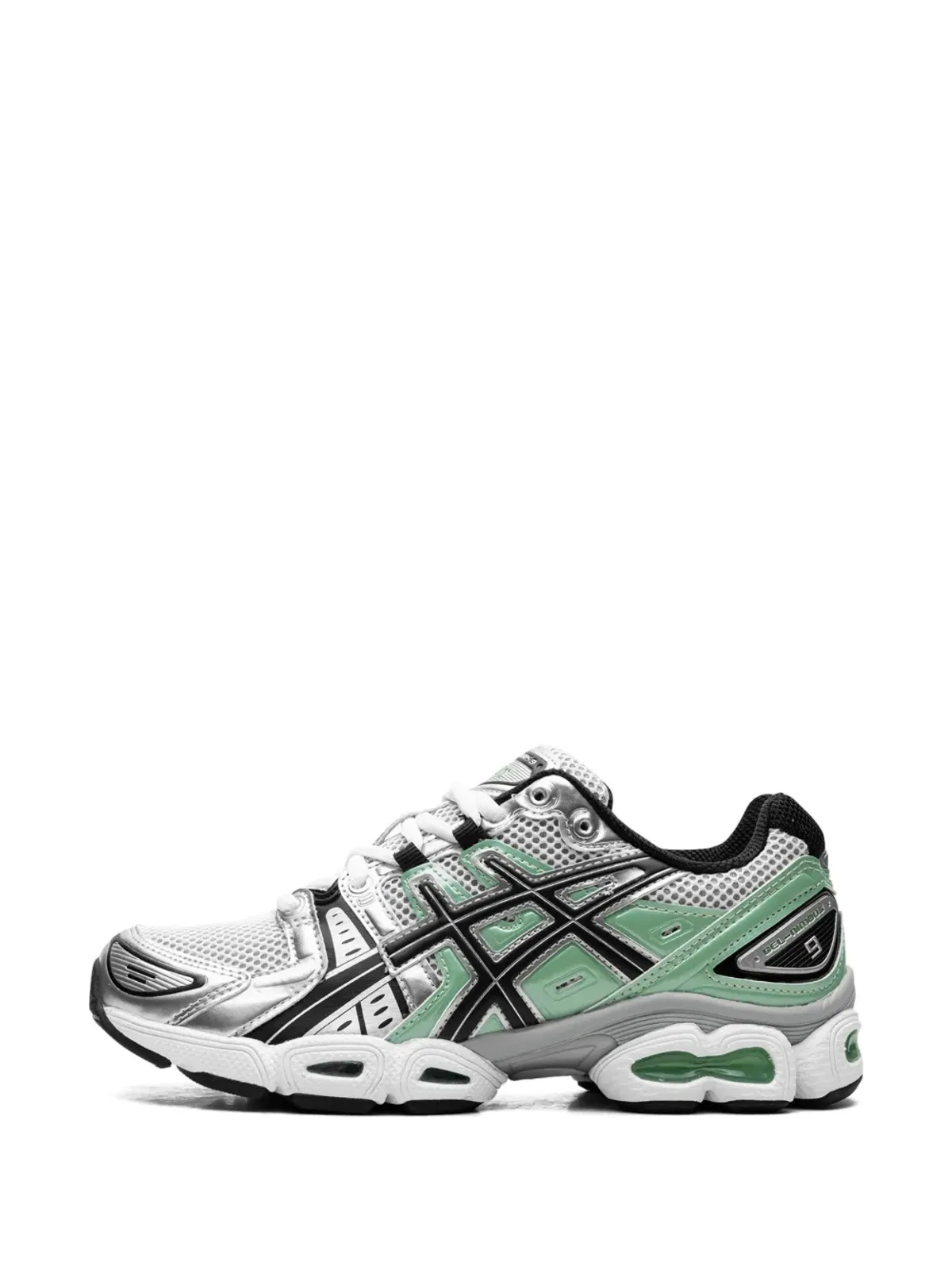 ASICS Gel-Nimbus 9 ホワイト/バンブー スニーカー - 画像5