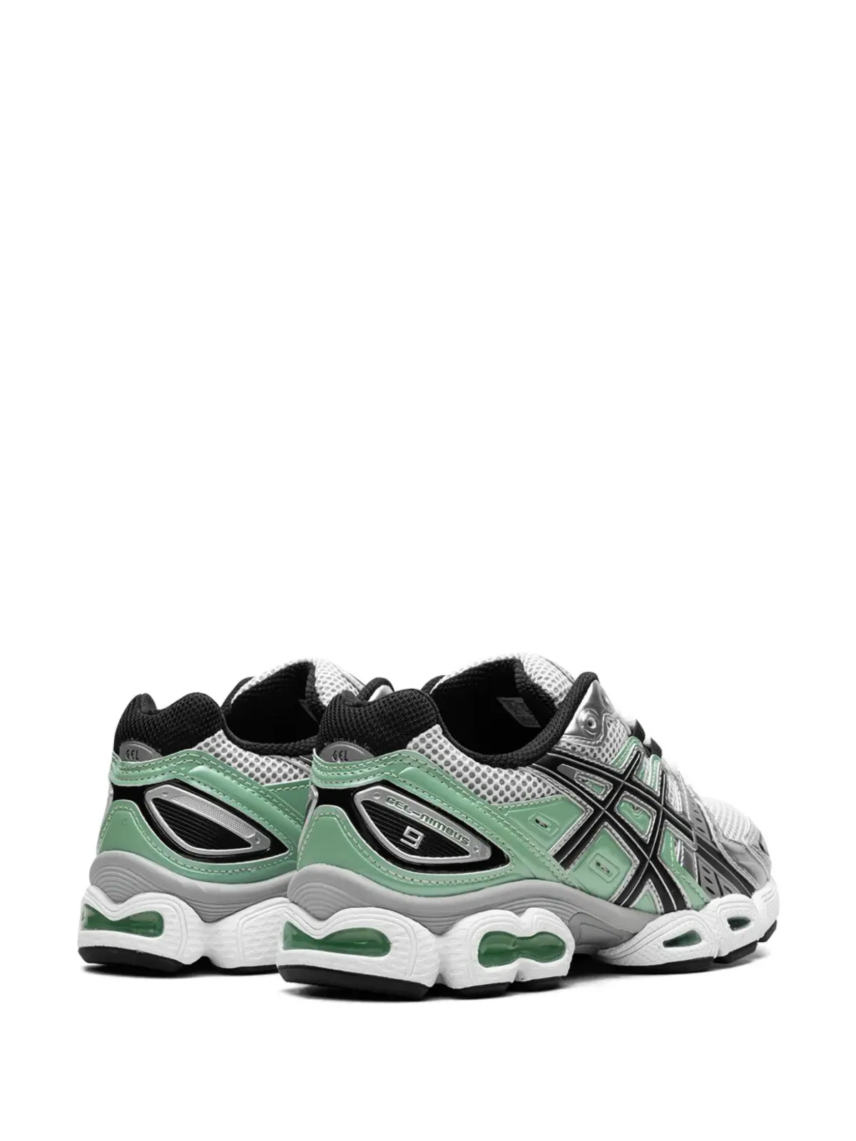 ASICS Gel-Nimbus 9 ホワイト/バンブー スニーカー - 画像3