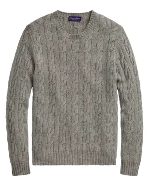 Ralph Lauren Purple Label ケーブル編みカシミアセーター - サムネイル1