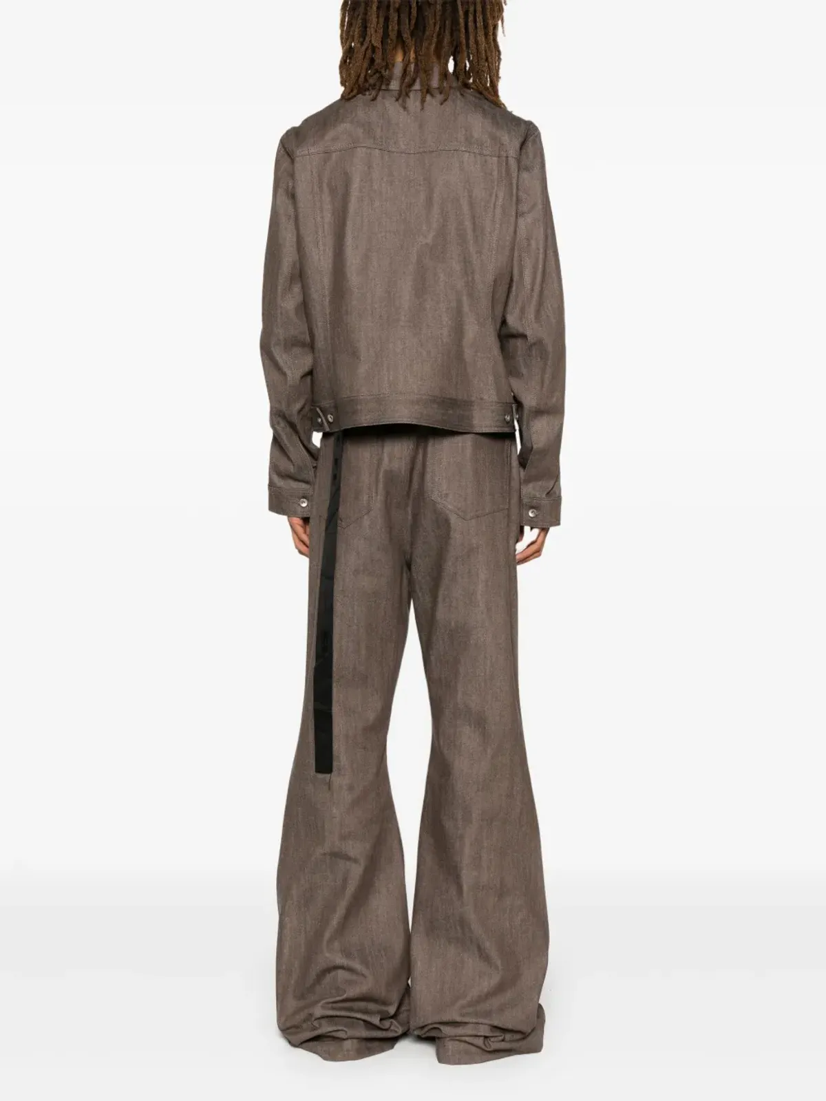 Rick Owens DRKSHDW トラッカー ジャケット - ブラウン - 画像4