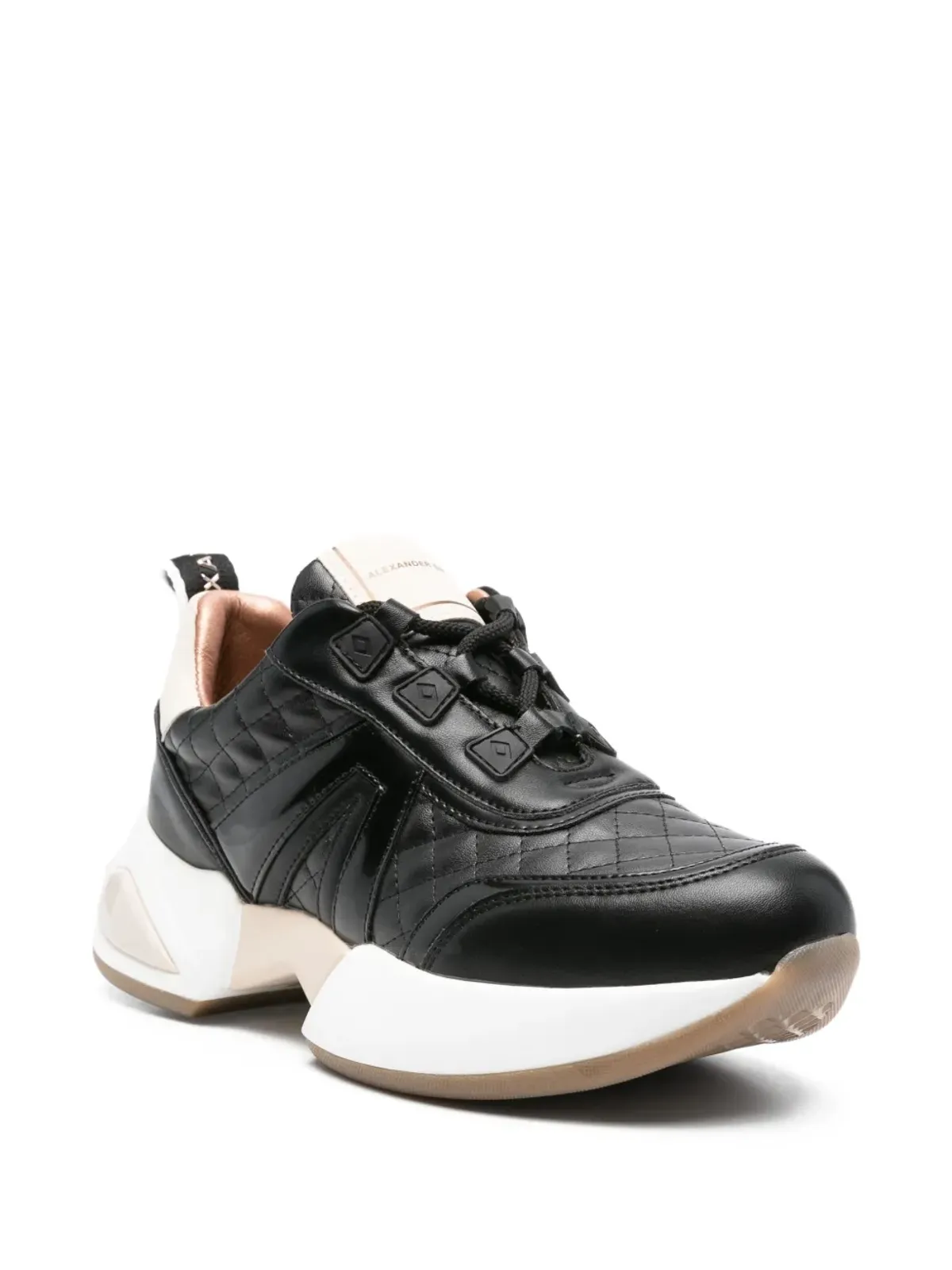 Alexander Smith Marble leather sneakers - Black - 画像2