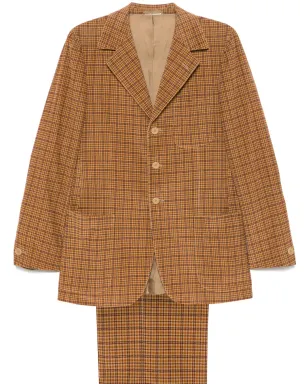 Romeo Gigli Pre-Owned 1990年代 チェック柄スーツ - サムネイル1