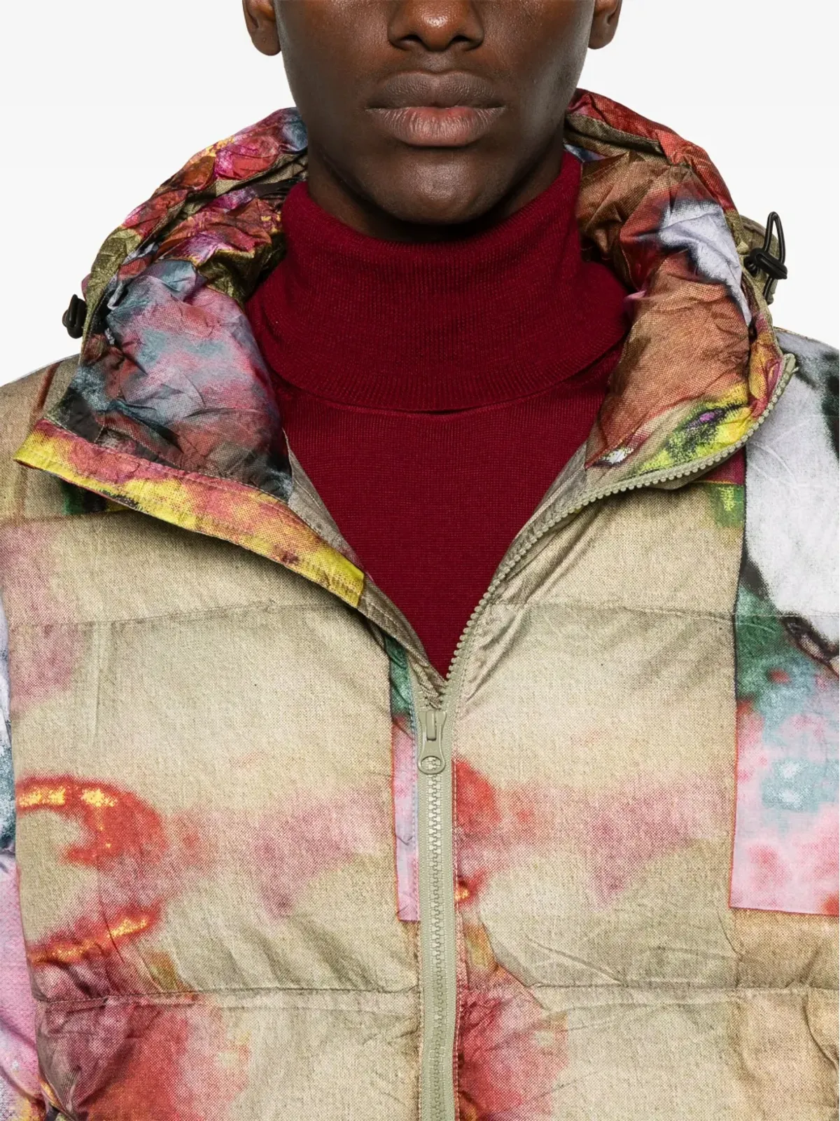 KidSuper Faces Collage ジャケット - 画像5