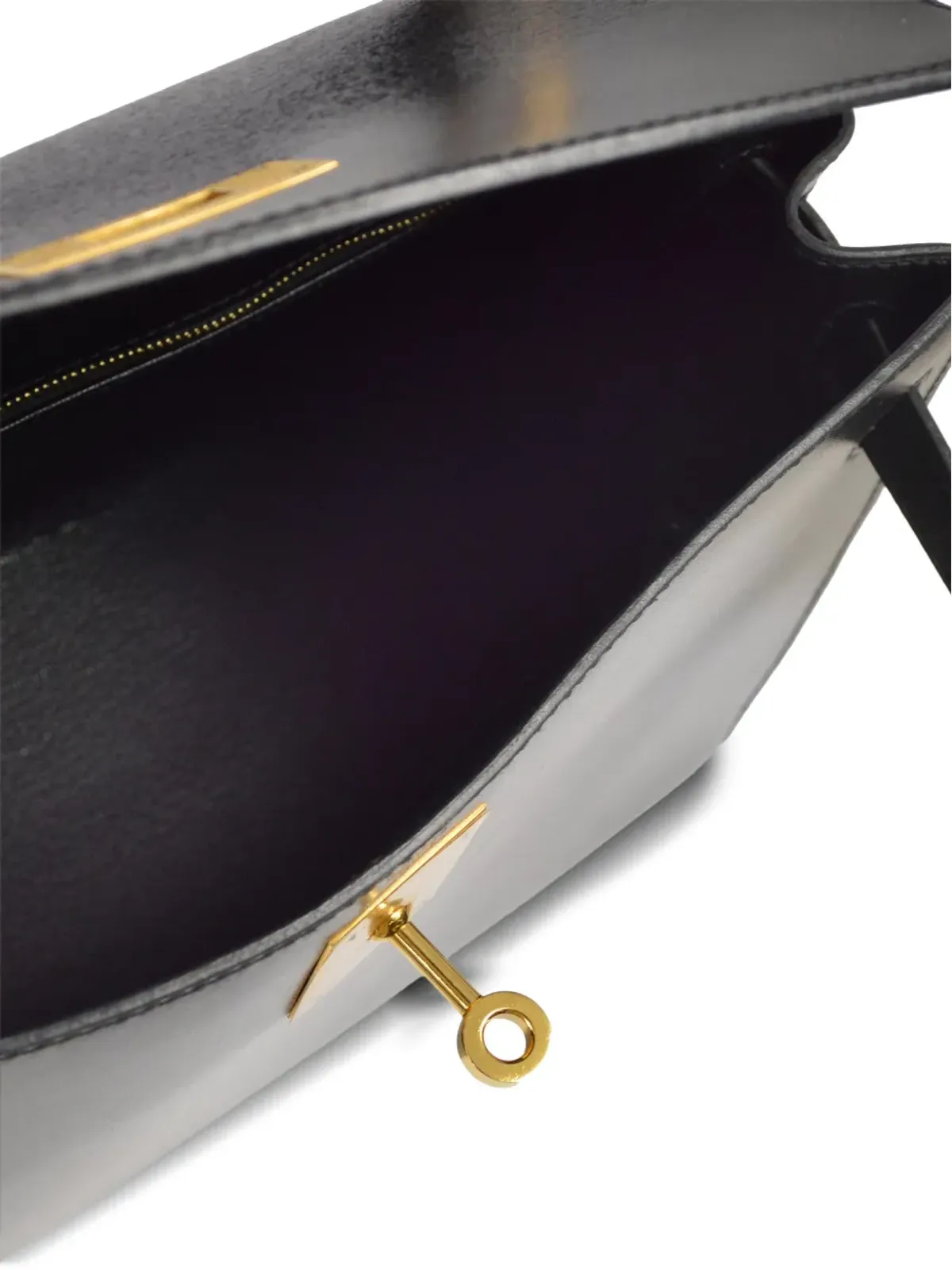 Hermès ビンテージ 2003 Kelly 28 Sellier ショルダーバッグ - 画像4