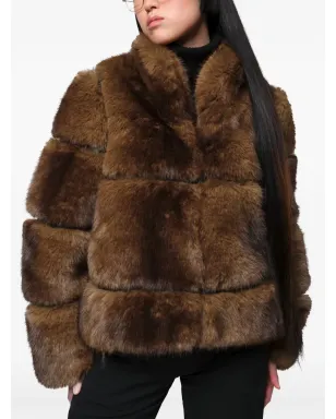 Apparis Sai faux-fur jacket - Brown - サムネイル5