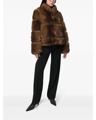 Apparis Sai faux-fur jacket - Brown - サムネイル3