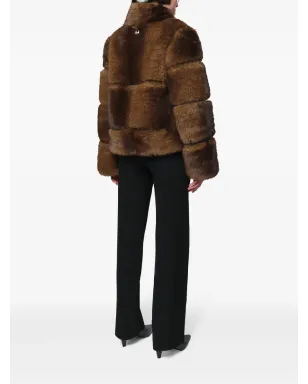 Apparis Sai faux-fur jacket - Brown - サムネイル4