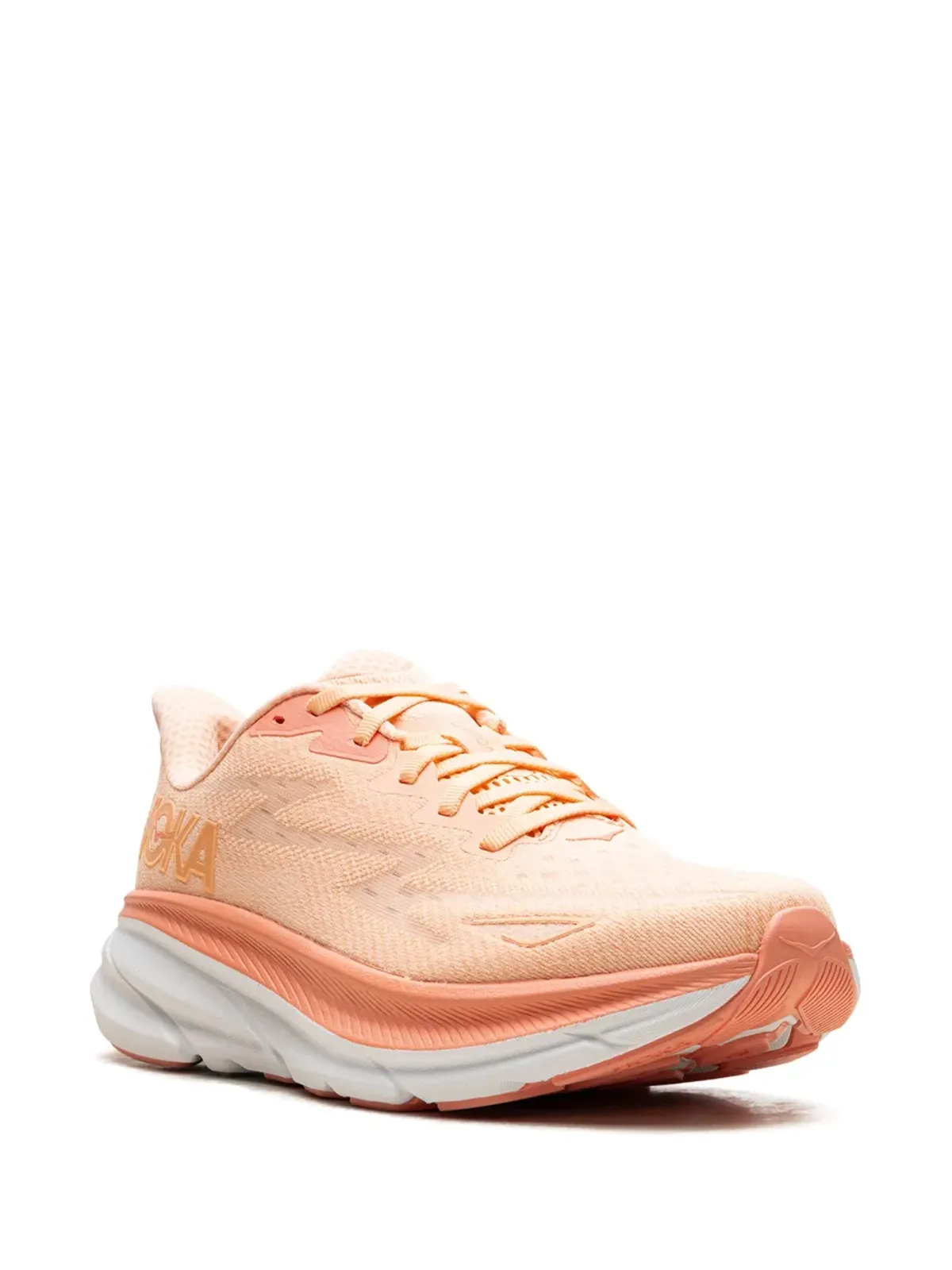 HOKA Clifton 9 オレンジ スニーカー - 画像2