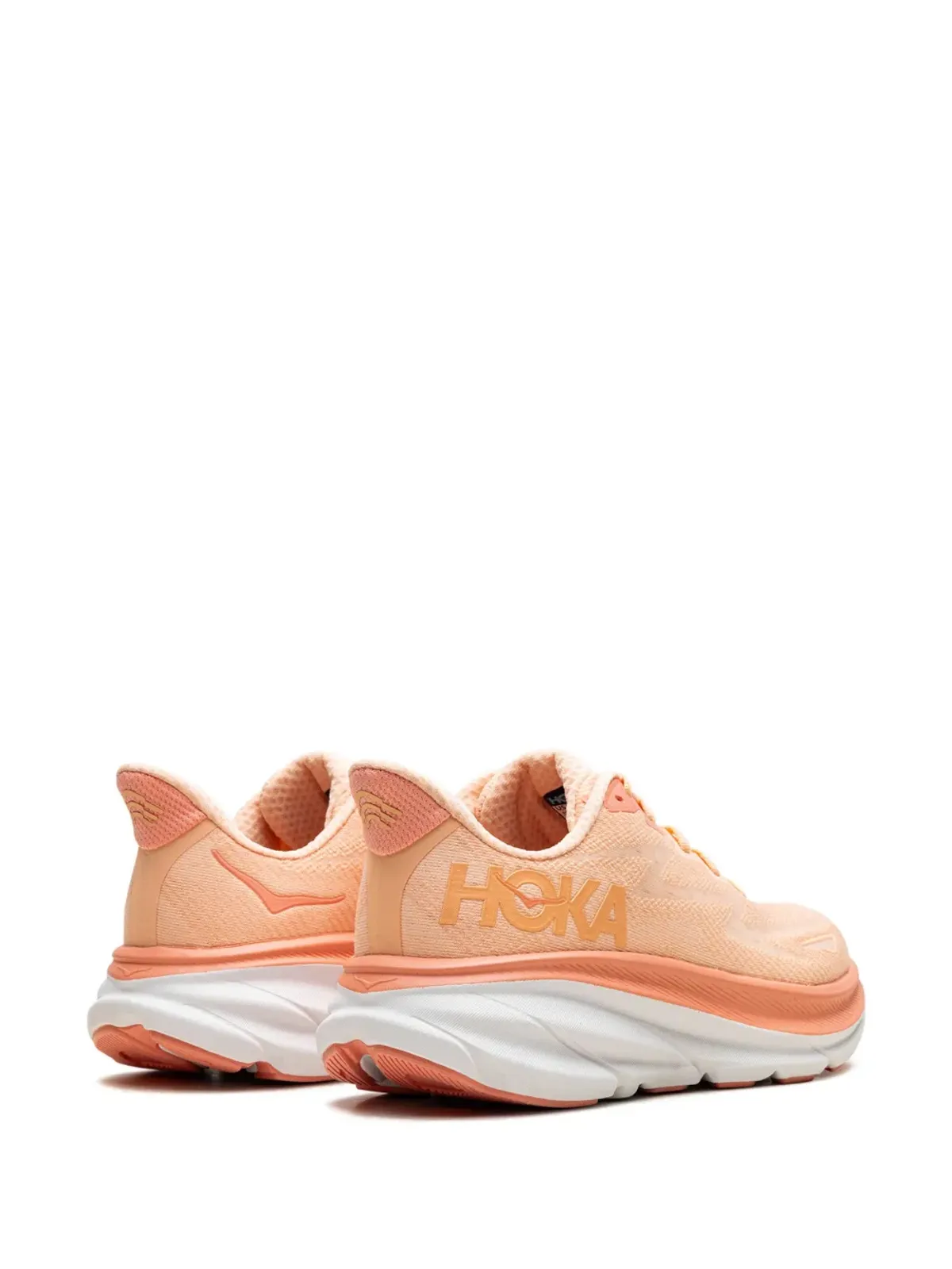 HOKA Clifton 9 オレンジ スニーカー - 画像3