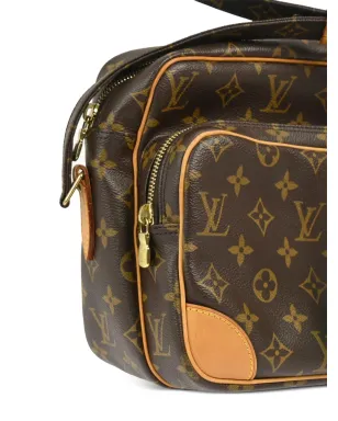 Louis Vuitton ビンテージ 2004 Nile ショルダーバッグ ブラウン - サムネイル3