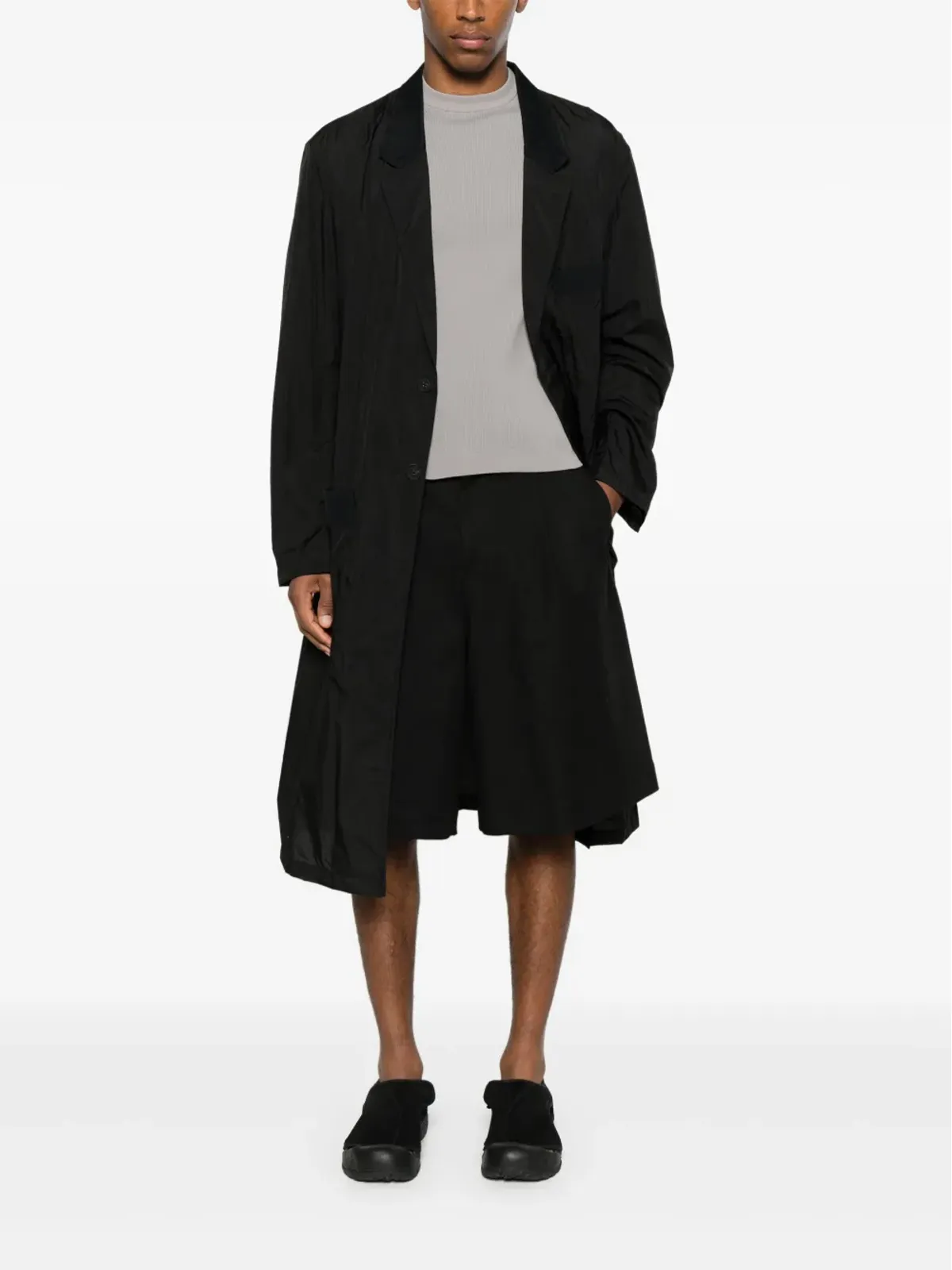 Y-3 シングルブレストコート - 画像2