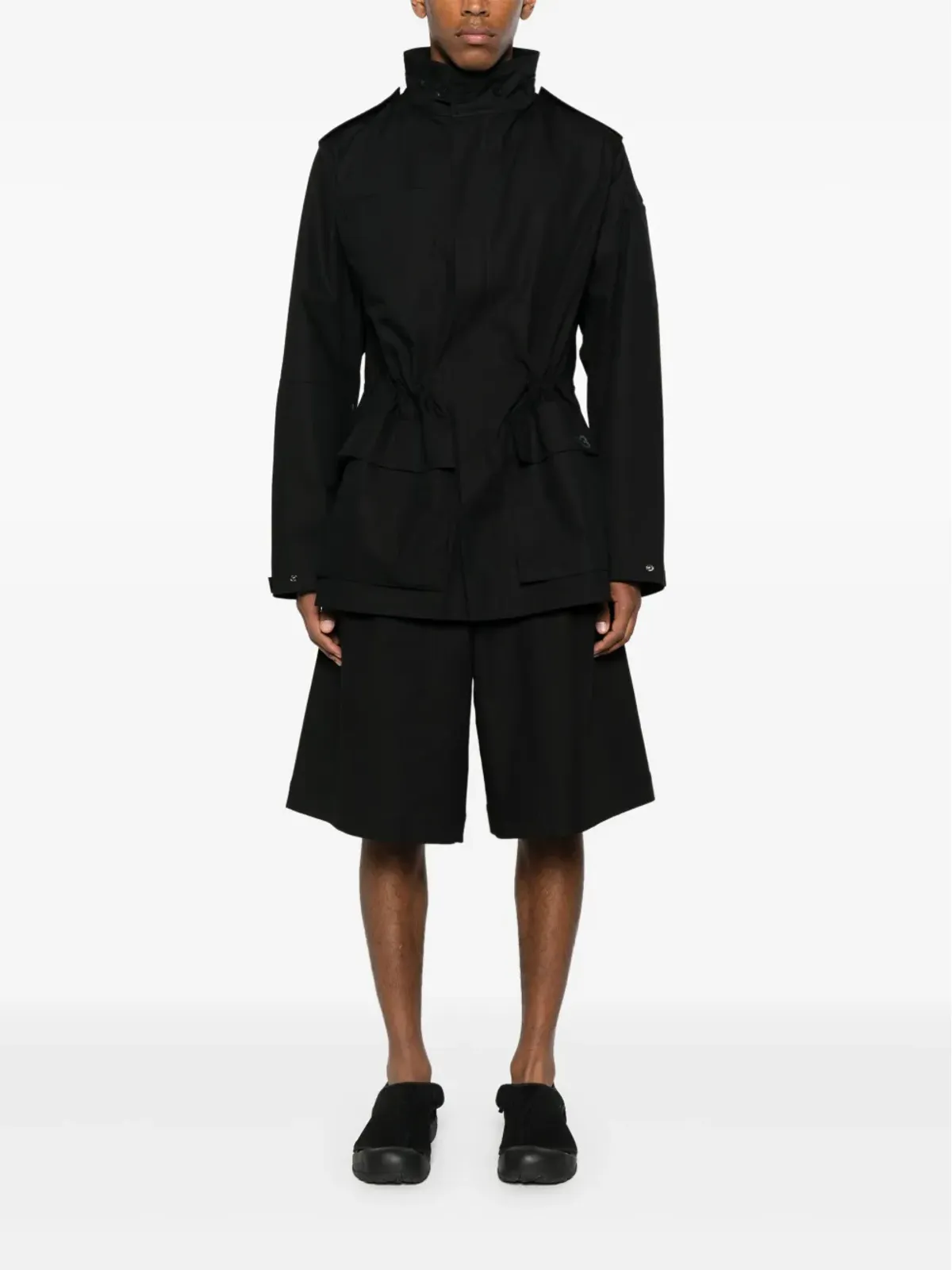 Y-3 ドローストリングウェストジャケット - 画像2