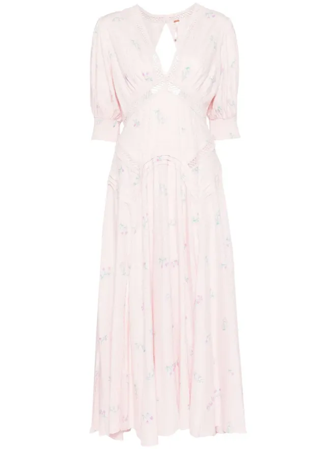 Free People Free People スティル・イン・ラブ・ドレス ピンクの商品画像