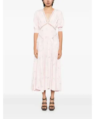 Free People スティル・イン・ラブ・ドレス ピンク - サムネイル2