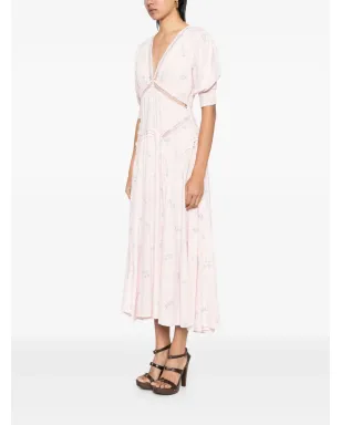 Free People スティル・イン・ラブ・ドレス ピンク - サムネイル3