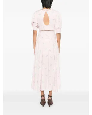 Free People スティル・イン・ラブ・ドレス ピンク - サムネイル4