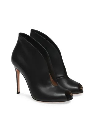 Gianvito Rossi 105mm ヴァンプパンプス - ブラック - サムネイル2