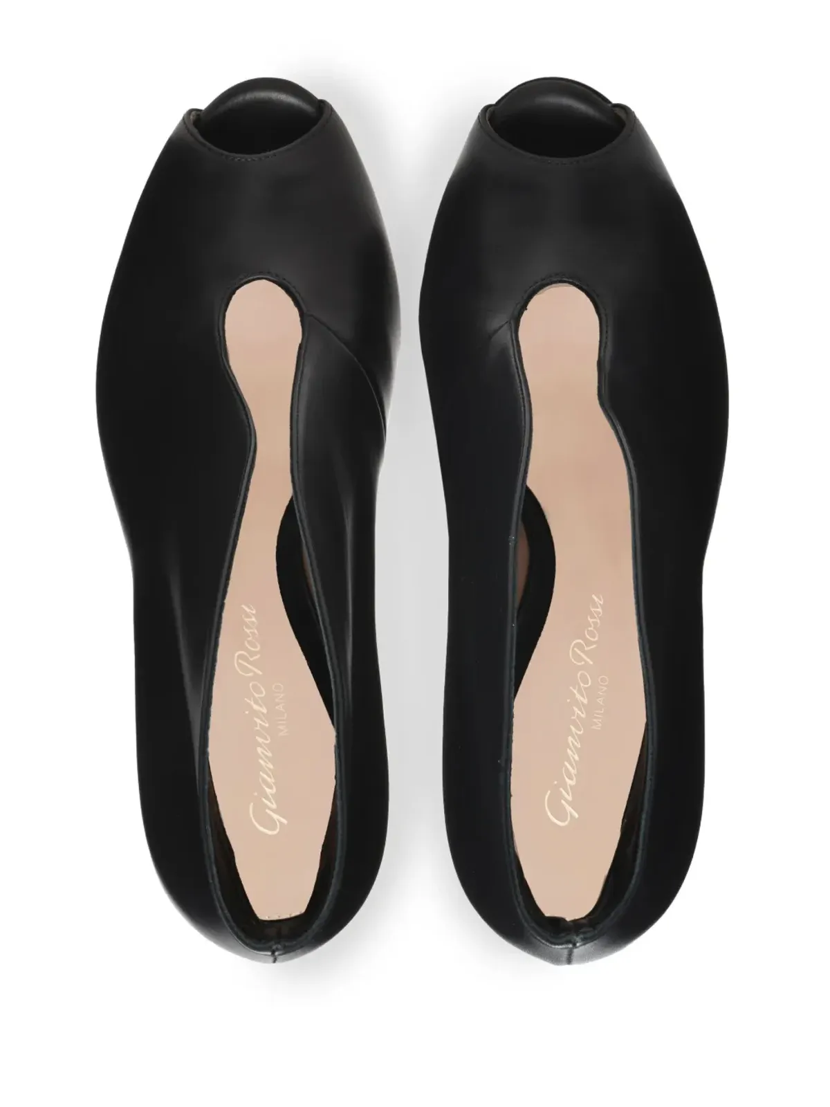 Gianvito Rossi 105mm ヴァンプパンプス - ブラック - 画像3