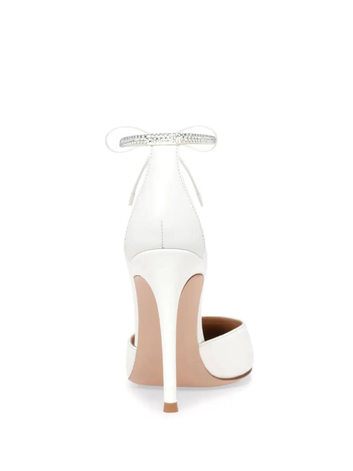 Gianvito Rossi Montecarlo D'Orsay パンプス - ホワイト - 画像3