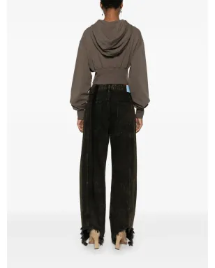 Rick Owens DRKSHDW Tatlinフーディー - グレー - サムネイル4