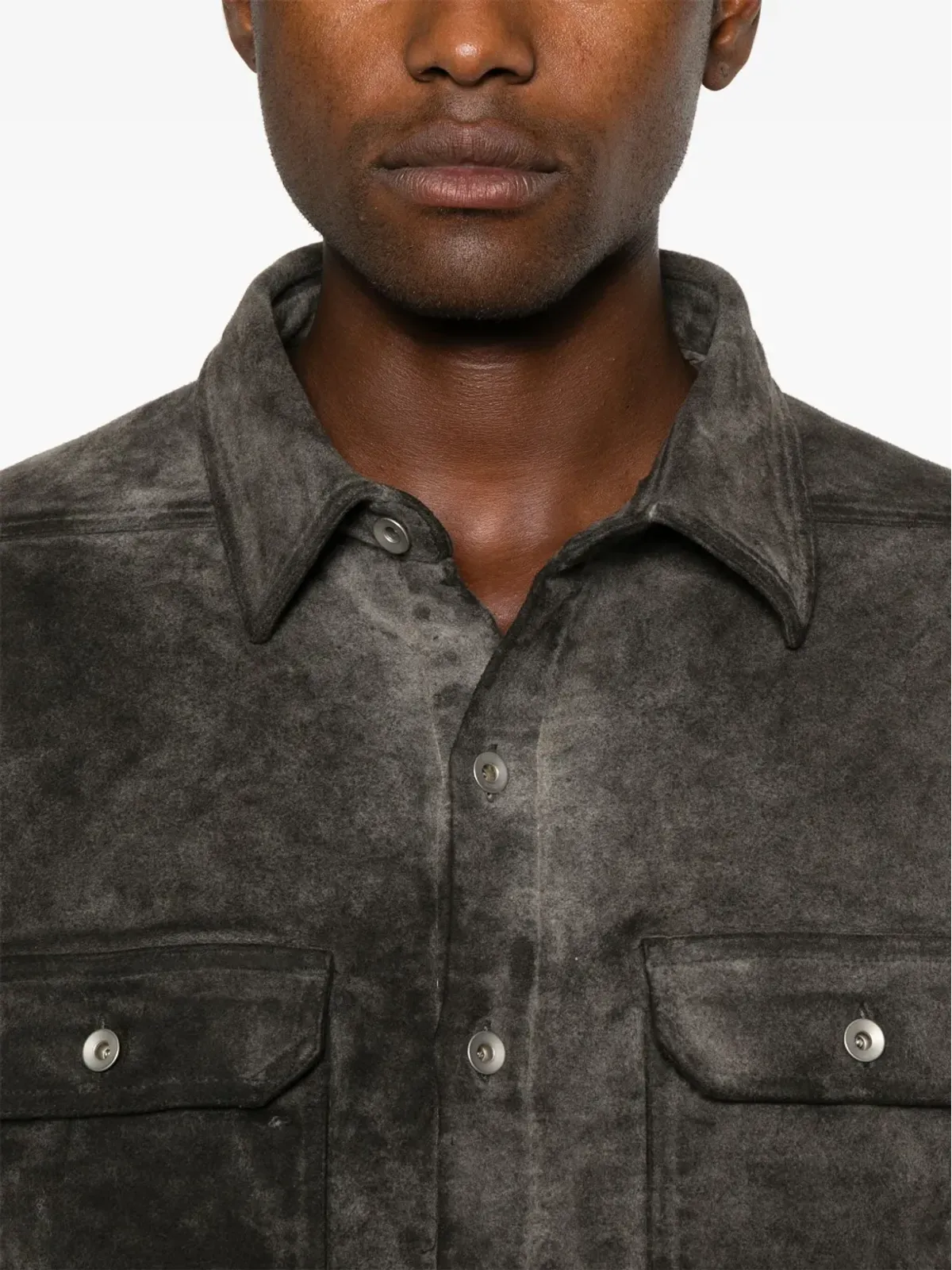 Rick Owens DRKSHDW パッド入りシャツジャケット - 画像5