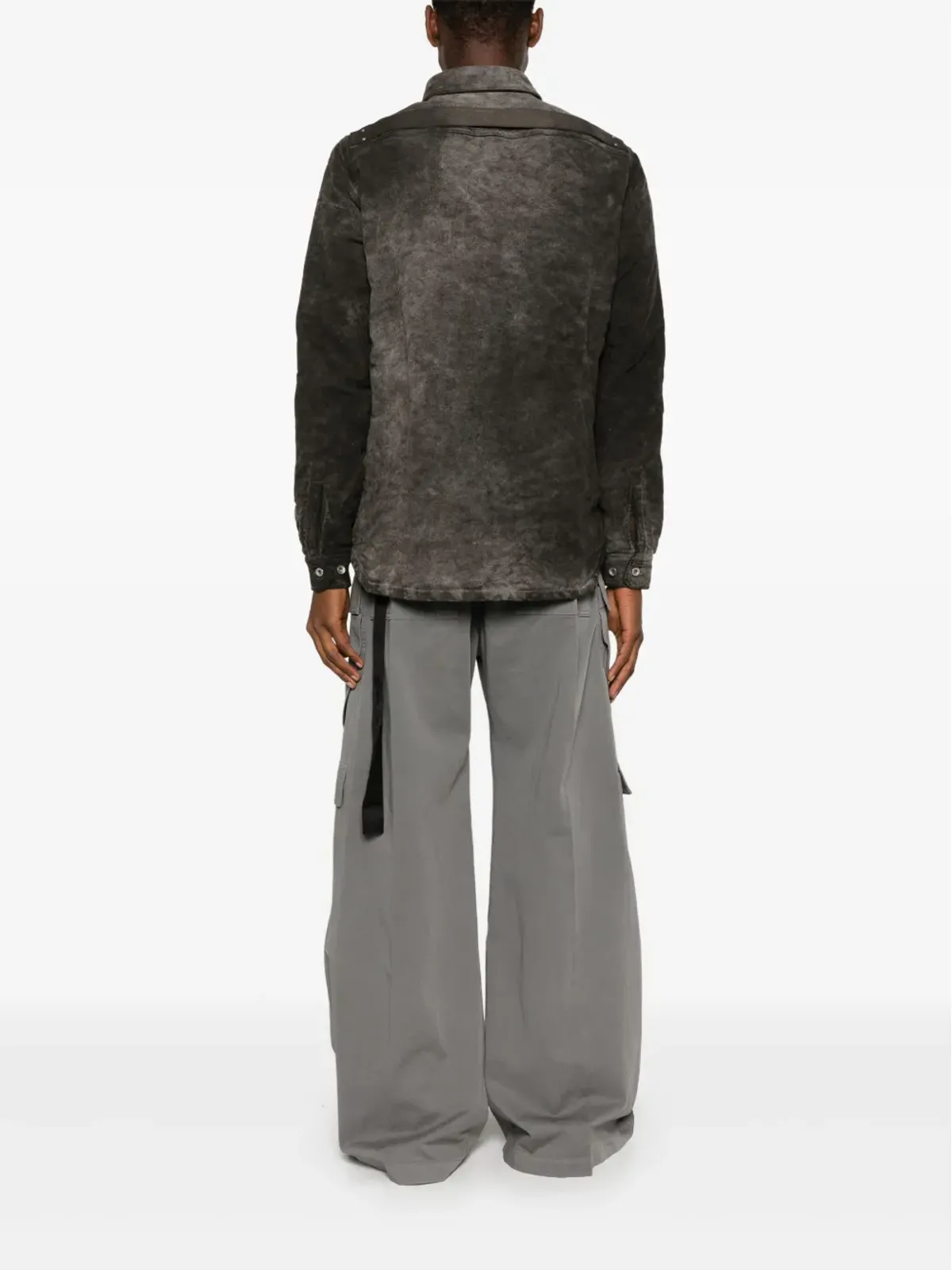 Rick Owens DRKSHDW パッド入りシャツジャケット - 画像4