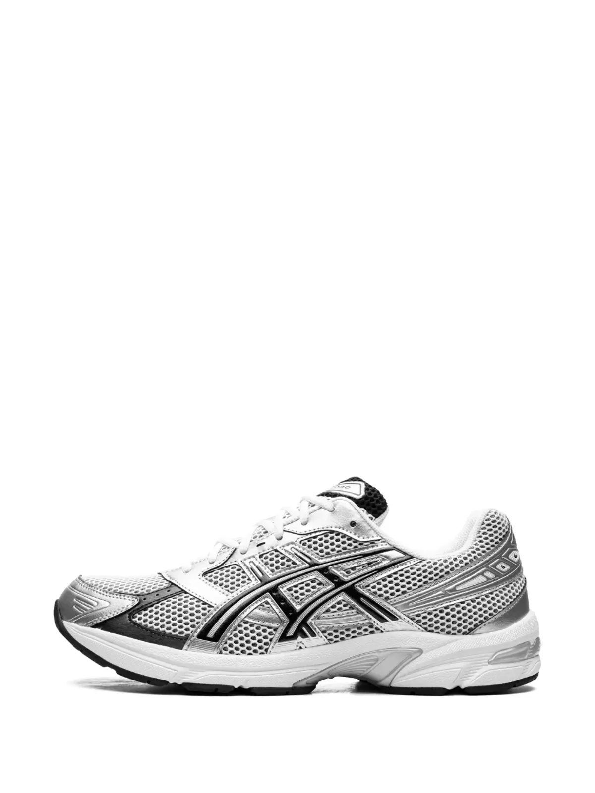 ASICS Gel 1130 シルバー ホワイト ブラック スニーカー - 画像5