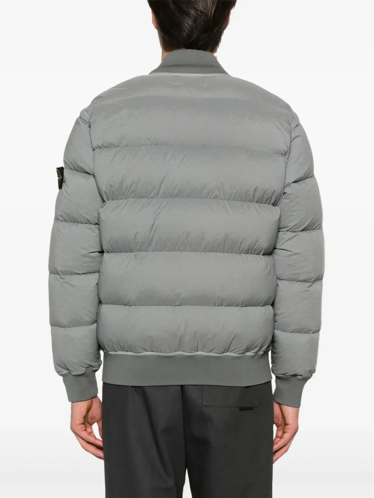 Stone Island シームレスジャケット グレー - 画像4