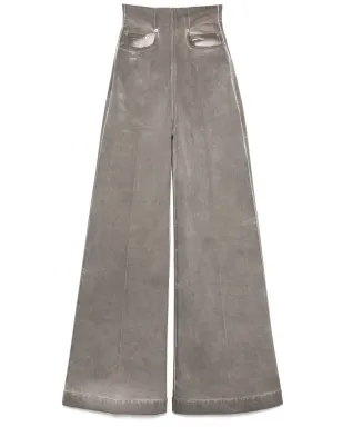 Rick Owens DRKSHDW ダート・クーパー ワイドレッグジーンズ - グレー - サムネイル1