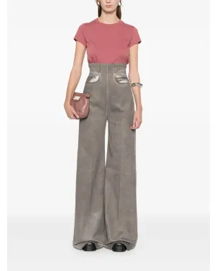 Rick Owens DRKSHDW ダート・クーパー ワイドレッグジーンズ - グレー - サムネイル2