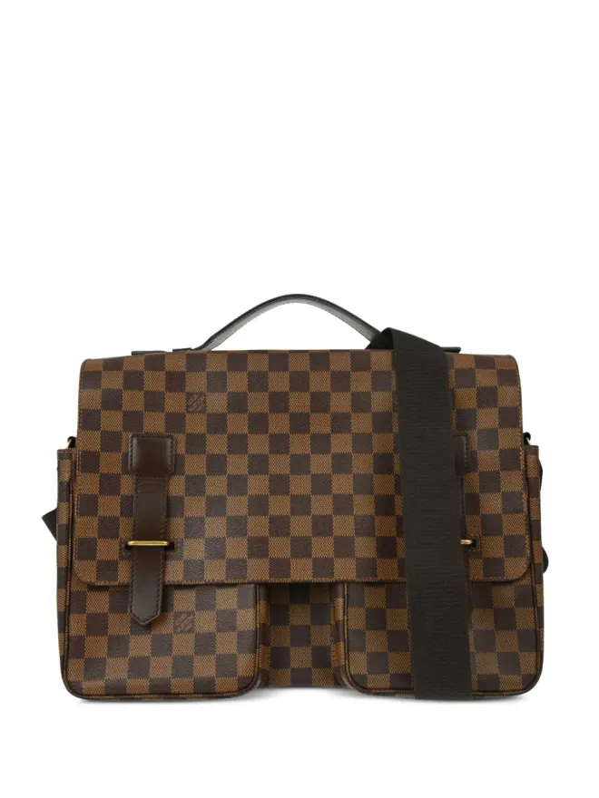 Louis Vuitton Pre-Owned Louis Vuitton ビンテージ 2002 Broadway ツーウェイ・ブリーフケース - ブラウンの商品画像