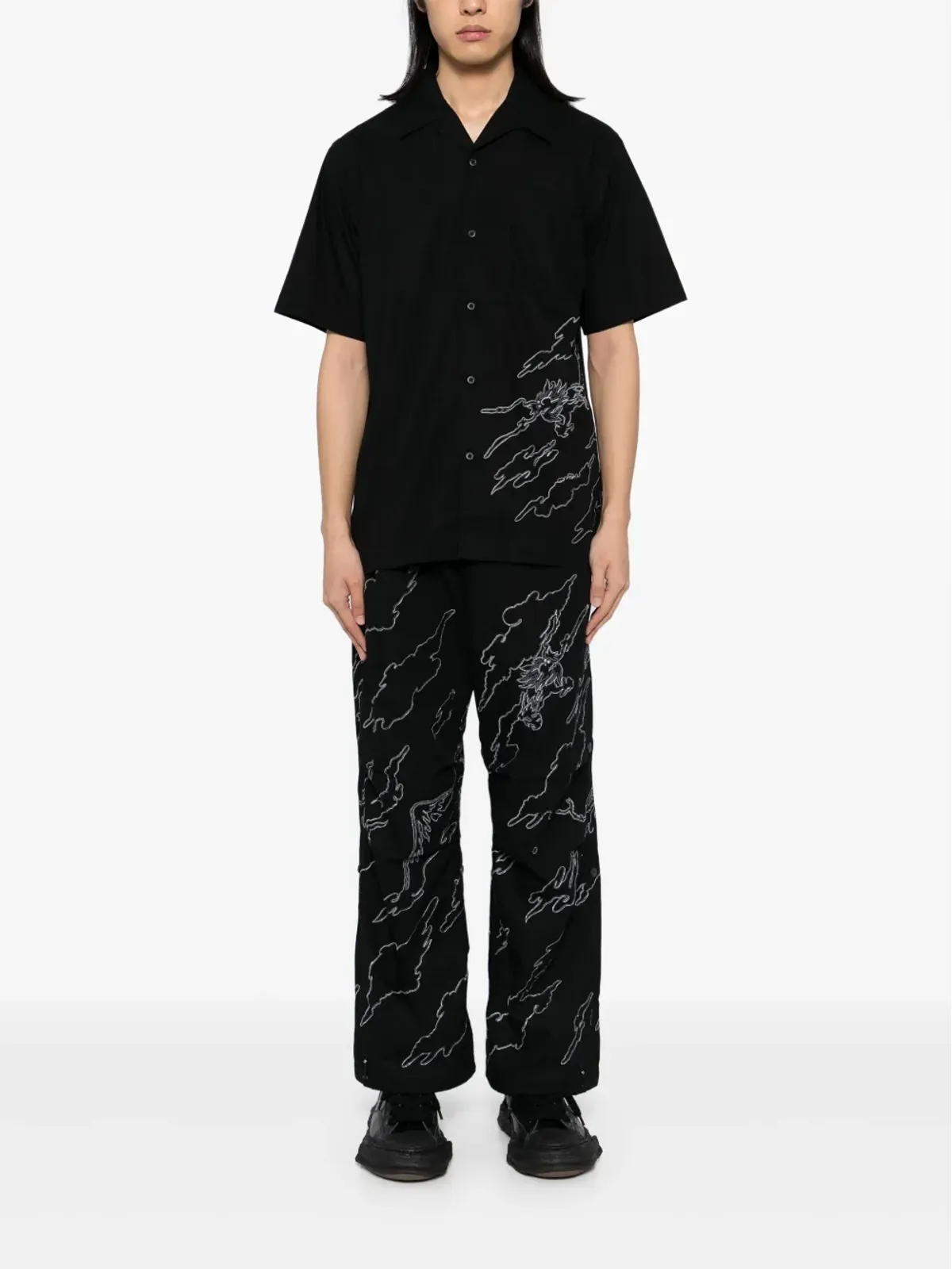 Maharishi クラウドドラゴン シャツ - 画像2