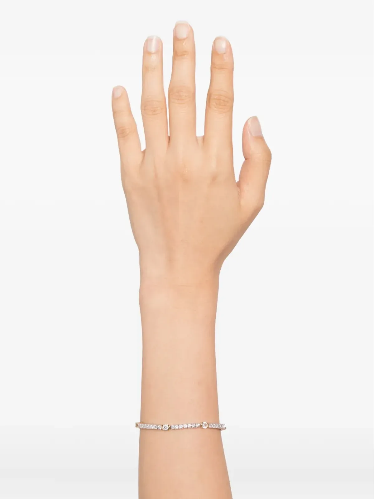 V JEWELLERY ルナ テニス ブレスレット - シルバー - 画像2