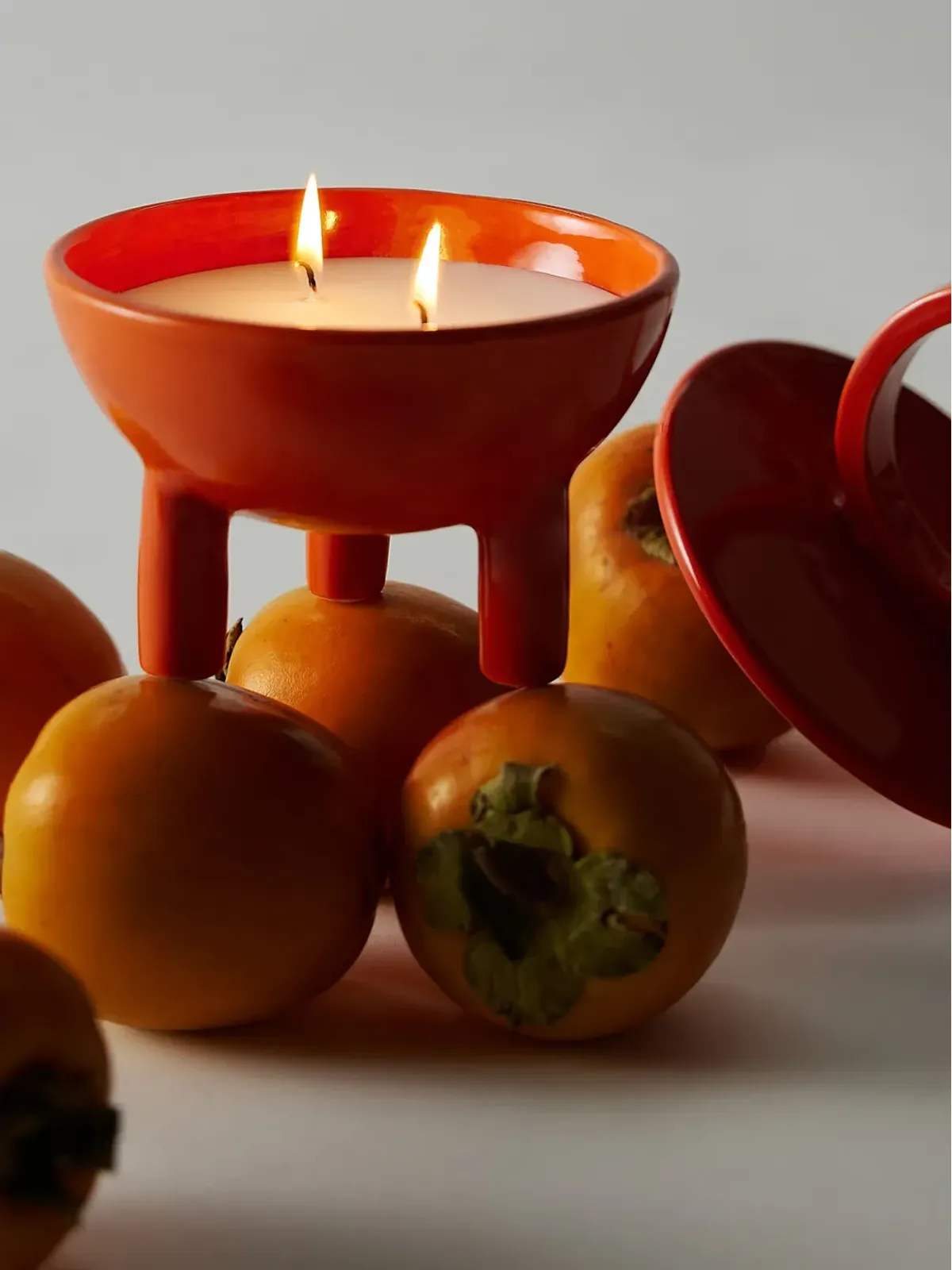 C'era Fragrance Cachi Wok candle - Orange - 画像5