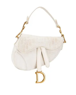 Christian Dior ビンテージ 2020年 ミニ・オブリーク・サドルショルダーバッグ - ブラウン - サムネイル3