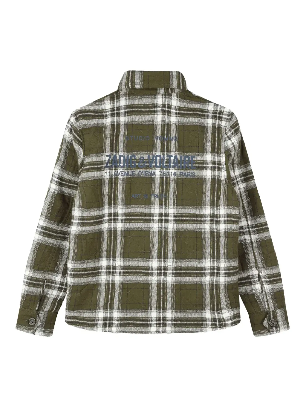 Zadig & Voltaire Kids チェックシャツ - 画像2